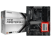 ASRock X470 Master SLI AM4 ATX 4x DDR4, 2x PCIe 3.0 x16, 6x SATA3, 2x M.2, 2x USB 3.1 (1x Type-C), 10x USB 3.0 (X470-Master-SLI)