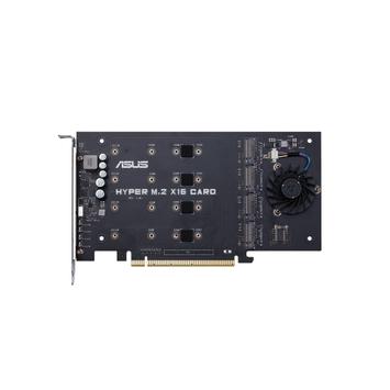 ASUS HYPER M.2 X16 CARD V2 - Grensesnittsadapter - M.2 - Expansion Slot to M.2 - M.2 Card - 128 Gbit - PCIe 3.0 x16 (90MC06P0-M0EAY0)