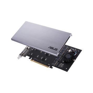 ASUS HYPER M.2 X16 CARD V2 - Grensesnittsadapter - M.2 - Expansion Slot to M.2 - M.2 Card - 128 Gbit - PCIe 3.0 x16 (90MC06P0-M0EAY0)