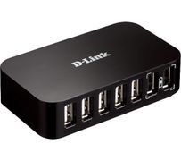 D-LINK USB 2.0 7PORT HUB 7X A-PORT/1X B-PORT CABLE IN
