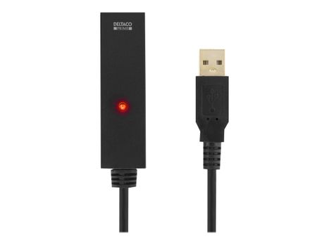 Deltaco USB2-EX7M - USB-forlengelseskabel - USB til USB - 7 m (USB2-EX7M)
