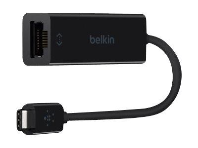 Belkin USB-C to Gigabit Ethernet Adapter - nettverksadapter (F2CU040BTBLK)