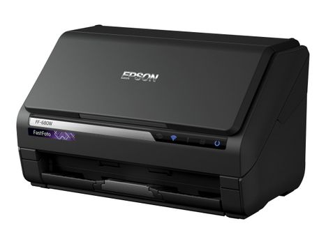 Epson FastFoto FF-680W - fotoskanner - dokumentskanner med automatisk mating - A4 - 600 dpi x 600 dpi (B11B237401)