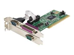 StarTech 2S1P PCI Serial Parallel Combo Card with 16550 UART - parallell / seriell adapter - 3 porter