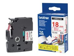 Brother tape - blank - 1 kassett(er) - Rull (1,8 cm x 8 m)
