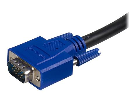 StarTech 10 ft 2-in-1 Universal USB KVM Cable - video- / USB-kabel - 3 m (SVUSB2N1_10         )