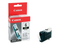 Canon BCI-6BK - Svart - original - blekkbeholder - for i86X, 90X, 96X, 990, 99XX; PIXMA IP4000, iP5000, iP6000, iP8500, MP750, MP760, MP780; S830