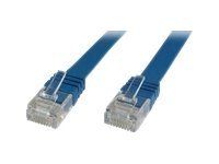 MICROCONNECT UltraFlat - nettverkskabel - 1 m - blå