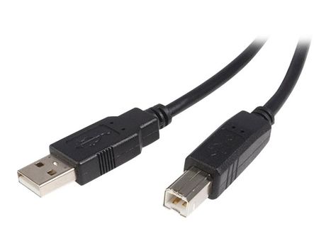 StarTech 2m USB 2.0 A to B Cable M/M - USB-kabel - USB til USB-type B - 2 m (USB2HAB2M)