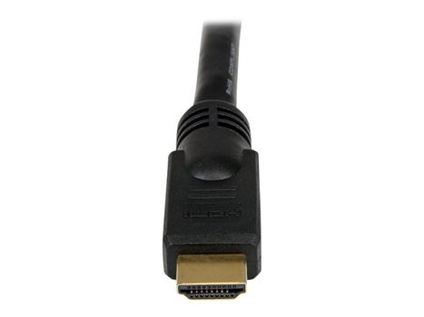 StarTech 15m High Speed HDMI Cable Ultra HD 4k x 2k HDMI Cable M/M - HDMI-kabel - HDMI (hann) til HDMI (hann) - 15 m - skjermet - svart (HDMM15M)