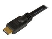 StarTech 15m High Speed HDMI Cable Ultra HD 4k x 2k HDMI Cable M/M - HDMI-kabel - HDMI (hann) til HDMI (hann) - 15 m - skjermet - svart (HDMM15M)