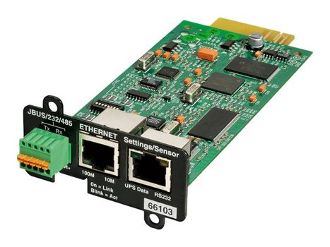 Eaton Network Card-MS - adapter for fjernstyrt administrasjon (NETWORK-MS)