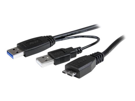 StarTech 2.5in USB 3.0 SSD SATA Hard Drive Enclosure - Storage enclosure with power indicator - 2.5" - SATA 3Gb/s - 3 Gbit/s - USB 3.0 - black - SAT2510BU32 - drevkabinett - SATA 3Gb/s - USB 3.0 (SAT2510BU32)