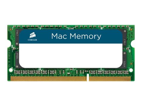 Corsair Mac Memory - DDR3 - 16 GB: 2 x 8 GB - SO DIMM 204-pin - ikke-bufret (CMSA16GX3M2A1333C9)