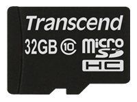 Transcend flashminnekort - 32 GB - microSDHC