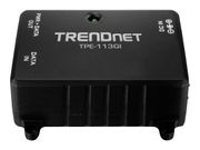 TRENDnet TPE-113GI - Strøminjektor - AC 100-240 V - 15.4 watt - utgangskontakter: 1 (TPE-113GI)