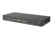 Hewlett Packard Enterprise HPE 3100-16 V2 EI Switch - switch - 16 porter - Styrt - rackmonterbar (JD319B#ABB)