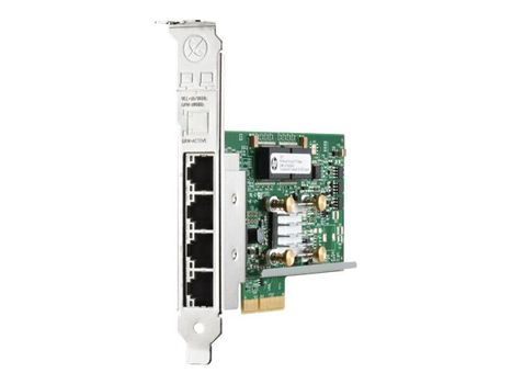 Hewlett Packard Enterprise HPE 331T - nettverksadapter - PCIe 2.0 x4 - Gigabit Ethernet x 4 (647594-B21)