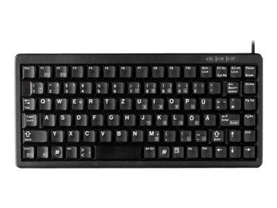 Cherry Compact-Keyboard G84-4100 - tastatur - Storbritannia - svart (G84-4100LCAGB-2)