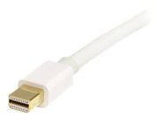 StarTech 2m White Mini DisplayPort to DisplayPort 1.2 Adapter Cable 4k - DisplayPort-kabel - Mini DisplayPort (hann) til DisplayPort (hann) - 2 m - hvit (MDP2DPMM2MW)