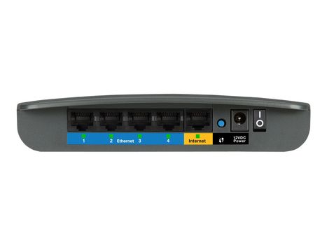 Linksys E900 - trådløs ruter - Wi-Fi - stasjonær (E900-EU)