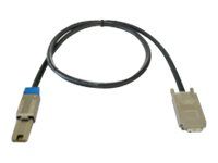 MicroConnect SAS ekstern kabel - 1 m (SFF8088/SFF8470-100)