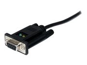 StarTech USB to Serial RS232 Adapter - DB9 Serial DCE Adapter Cable with FTDI – Null Modem - USB 1.1 / 2.0 – Bus-Powered (ICUSB232FTN) - seriell adapter (ICUSB232FTN)