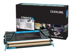 LEXMARK cyan - original - tonerpatron - LCCP, LRP