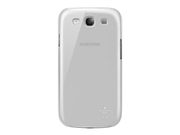 Belkin Shield Sheer - Eske for mobiltelefon - polykarbonat - blank - for Samsung Galaxy S III (F8M403cwC01)