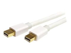 StarTech 1m 3ft White Mini DisplayPort 1.2 Cable M/M - Mini DisplayPort 4k w/ HBR2 support - Mini DP to Mini DP Cable 1 meter, 3 feet (MDPMM1MW) - DisplayPort-kabel - 1 m