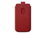 Belkin Pocket Case - Eske for mobiltelefon - rød - for Samsung Galaxy S III (F8M410cwC02)