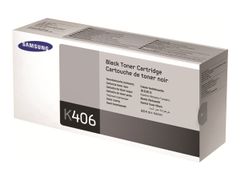 Samsung CLT-K406S - svart - original - tonerpatron