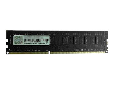 G.SKILL NT Series - DDR3 - modul - 8 GB - DIMM 240-pin - 1600 MHz / PC3-12800 - ikke-bufret