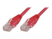 MicroConnect Nettverkskabel - RJ-45 (hann) til RJ-45 (hann) - 1.5 m - UTP - CAT 6 - rød