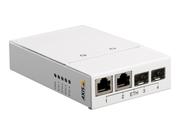 AXIS T8604 Media Converter Switch - fibermedieomformer - 10Mb LAN, 100Mb LAN, GigE (5027-041)