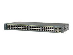 Cisco Catalyst 2960-Plus 48PST-L - switch - 48 porter - Styrt - rackmonterbar