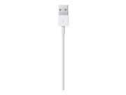 Apple Lightning-kabel - Lightning (hann) til USB (hann) - 1 m - for Apple iPad/ iPhone/ iPod (Lightning) (MD818ZM/A)