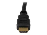 StarTech 0.5 High Speed HDMI Cable - Ultra HD 4k x 2k HDMI Cable M/M - HDMI-kabel - HDMI (hann) til HDMI (hann) - 50 cm - skjermet - svart (HDMM50CM)