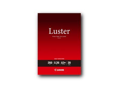Canon Photo Paper Pro Luster LU-101 - fotopapir - glans - 20 ark - A3 Plus - 260 g/m² (6211B008)