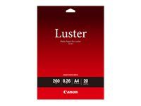 Canon Photo Paper Pro Luster LU-101 - fotopapir - glans - 20 ark - A4 - 260 g/m² (6211B006)