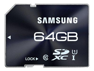 Samsung Pro MB-SGCGB - Flashminnekort - 64 GB - Class 10 - SDXC UHS-I (MB-SGCGB/EU)
