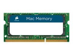 Corsair Mac Memory - DDR3 - 16 GB: 2 x 8 GB - SO DIMM 204-pin - 1600 MHz / PC3-12800 - CL11 - 1.35 V - ikke-bufret - ikke-ECC - for Apple iMac (27 in); Mac mini; MacBook Pro
