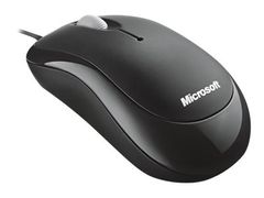 Microsoft Basic Optical Mouse - mus - USB - svart