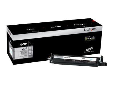 LEXMARK 700D1 - svart - original - fremkallersett - LCCP (70C0D10)