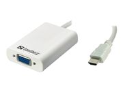 Sandberg HDMI to VGA+Audio Converter - Videokonverter - HDMI - VGA (508-77)