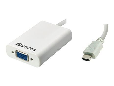 Sandberg HDMI to VGA+Audio Converter - Videokonverter - HDMI - VGA (508-77)