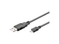 MicroConnect USB-kabel - Micro-USB type B til USB - 3 m