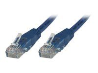 MicroConnect nettverkskabel - 30 cm - blå