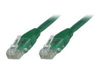 MicroConnect nettverkskabel - 30 cm - grønn