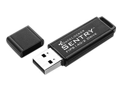 ORIGIN STORAGE DataLocker Sentry DLSF4 - USB-flashstasjon - 4 GB - USB 2.0 - FIPS 140-2 Level 2 - svart (DLSF4)